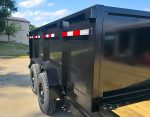 7x20 Hybrid Dump Utility Trailer with 3ft Sides Open Deck Equipment (2) 7K Axles - Image 18