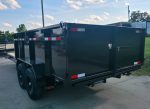 7x20 Hybrid Dump Utility Trailer with 3ft Sides Open Deck Equipment (2) 7K Axles - Image 7