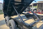 7x20 Hybrid Dump Utility Trailer with 3ft Sides Open Deck Equipment (2) 7K Axles - Image 12