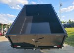 7x20 Hybrid Dump Utility Trailer with 3ft Sides Open Deck Equipment (2) 7K Axles - Image 9