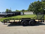 7' X 16' Straight Deck Heavy Duty Utility Trailer (2) 5,200lb Axles 10K GVWR - Image 4