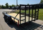 7' X 16' Straight Deck Heavy Duty Utility Trailer (2) 5,200lb Axles 10K GVWR - Image 6