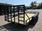 7' X 16' Straight Deck Heavy Duty Utility Trailer (2) 5,200lb Axles 10K GVWR - Image 8