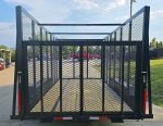 6.4' x 14'  Leaf Cage Debris Loader Utility Trailer (2) 3500 Axles - Image 6