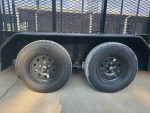 6.4' x 14'  Leaf Cage Debris Loader Utility Trailer (2) 3500 Axles - Image 16