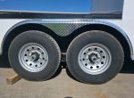 8.5x24 White Enclosed Hybrid with Side Ladder Racks (2) 7,000lb Axles 14K GVWR - Image 25
