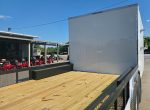 8.5x24 White Enclosed Hybrid with Side Ladder Racks (2) 7,000lb Axles 14K GVWR - Image 21