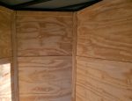 7x18 White Hybrid V Nose Trailer with 1' Mesh Siding (2) 5,200lb Axles - Image 22