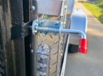 7x18 White Hybrid V Nose Trailer with 1' Mesh Siding (2) 5,200lb Axles - Image 19