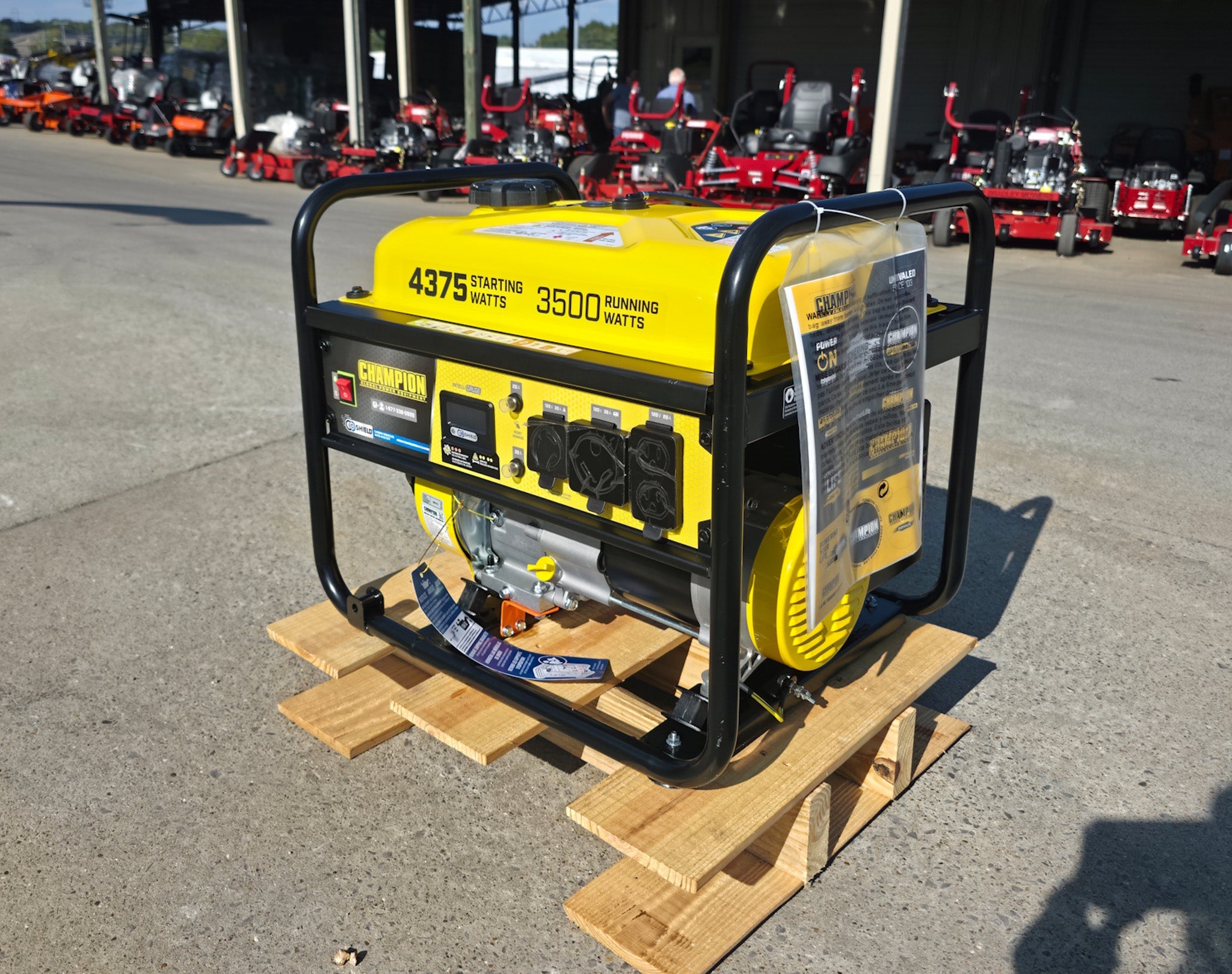 20251002_152107 Champion 201286 4375-Watt Portable Generator with CO Shield - Image 1