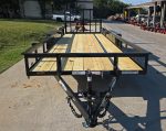 6.4x18 Straight Deck Off Road Utility Trailer (2) 3,500lb Axle 7K GVWR - Image 2