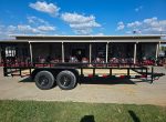 6.4x18 Straight Deck Off Road Utility Trailer (2) 3,500lb Axle 7K GVWR
