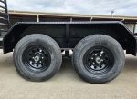 7x16 I-Beam Equipment Skid Steer Trailer (2) 5200lb Axles with Stand-Up Ramps 10K GVWR - Image 19