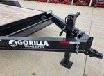 7x16 I-Beam Equipment Skid Steer Trailer (2) 5200lb Axles with Stand-Up Ramps 10K GVWR - Image 11