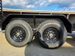 7' x 18' I-Beam Equipment Trailer (2) 7K Axles Stand-Up Ramps 14K GVWR - Image 24