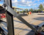 7' x 18' I-Beam Equipment Trailer (2) 7K Axles Stand-Up Ramps 14K GVWR - Image 15