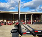 7' x 18' I-Beam Equipment Trailer (2) 7K Axles Stand-Up Ramps 14K GVWR - Image 14