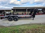 7' x 18' Gooseneck Equipment Trailer (2) 7K Axles King Kong Ramps 14k GVWR - Image 6