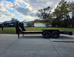 7' x 18' Gooseneck Equipment Trailer (2) 7K Axles King Kong Ramps 14k GVWR - Image 5