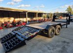 7' x 18' Gooseneck Equipment Trailer (2) 7K Axles King Kong Ramps 14k GVWR - Image 11