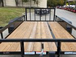 7x14 Dovetail Utility Trailer Powder Coated With Gate (2) 3500lb Axles 7K GVWR - Image 14