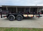 7x14 Dovetail Utility Trailer Powder Coated With Gate (2) 3500lb Axles 7K GVWR - Image 6