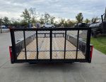 7x14 Dovetail Utility Trailer Powder Coated With Gate (2) 3500lb Axles 7K GVWR - Image 8