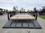 7x14 Dovetail Utility Trailer Powder Coated With Gate (2) 3500lb Axles 7K GVWR - Image 11