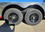 8.5x30 Charcoal V-Nose Hybrid Enclosed open Trailer 9.5 Interior (2) 7000LB Axles 14K Gvwr - Image 28