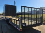 8.5x30 Charcoal V-Nose Hybrid Enclosed open Trailer 9.5 Interior (2) 7000LB Axles 14K Gvwr - Image 7