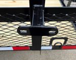7x12 Straight Deck Utility Trailer 4ft Ladder Racks with 1.5 FT Mesh (2) 3500lb Axle - Image 15