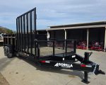 7x20 Hybrid Dump Utility Trailer with 3ft Sides Equipment (2) 7K Axles - Image 3