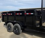 7x20 Hybrid Dump Utility Trailer with 3ft Sides Equipment (2) 7K Axles - Image 12