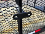 6.4x16 Utility Trailer Straight Deck 4ft Mesh Sides with Basket (2) 3,500lb Axles - Image 16