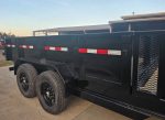 7x20 Hybrid Utility Dump Trailer 2ft Sides with Box (2) 7K Axles - Image 19
