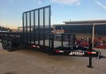 7x20 Hybrid Utility Dump Trailer 2ft Sides with Box (2) 7K Axles - Image 3