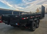 7x20 Hybrid Utility Dump Trailer 2ft Sides with Box (2) 7K Axles - Image 8