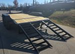 7x14 IBeam Equipment Trailer (2) 5200lb Axles with Stand-Up Ramps 10K GVWR - Image 8