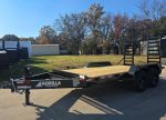 7x14 IBeam Equipment Trailer (2) 5200lb Axles with Stand-Up Ramps 10K GVWR - Image 3