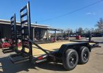 7x14 IBeam Equipment Trailer (2) 5200lb Axles with Stand-Up Ramps 10K GVWR - Image 5