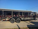 6.4x18 Straight Deck Utility Trailer with Side Gate (2) 3,500lb Axle - Image 5