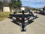 7x20 Equipment Trailer 8" I-Beam (2) 7K Axles Standup Ramps 14K GVWR - Image 2