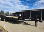 7x20 Equipment Trailer 8" I-Beam (2) 7K Axles Standup Ramps 14K GVWR - Image 5