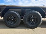 7x20 Equipment Trailer 8" I-Beam (2) 7K Axles Standup Ramps 14K GVWR - Image 22