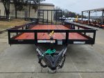 7x18 Heavy Duty Straight Deck Utility Trailer (2) 5,200lb Axles with Brakes 10K GVWR - Image 2
