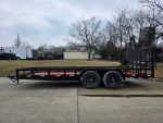 7x18 Heavy Duty Straight Deck Utility Trailer (2) 5,200lb Axles with Brakes 10K GVWR - Image 3