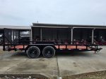 7x18 Heavy Duty Straight Deck Utility Trailer (2) 5,200lb Axles with Brakes 10K GVWR - Image 7