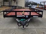 7x18 Heavy Duty Straight Deck Utility Trailer (2) 5,200lb Axles with Brakes 10K GVWR - Image 9
