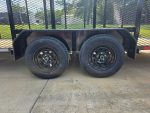 6.4x18 Debris Junk Trash Removal Leaf Trailer 6ft Mesh Sides (2) 3500lb Axles Tube Railing - Image 5