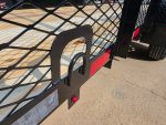 6.4x18 Debris Junk Trash Removal Leaf Trailer 6ft Mesh Sides (2) 3500lb Axles Tube Railing - Image 11